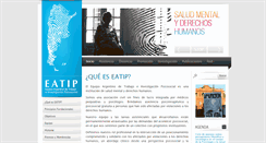 Desktop Screenshot of eatip.org.ar